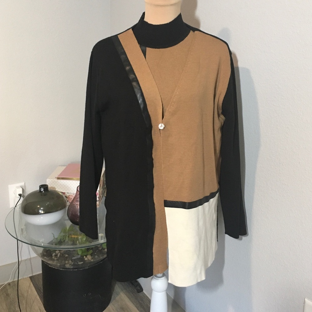 Top and cardigan